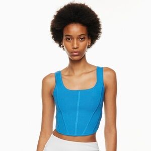 Wilfred Blue Knit Natalie Top